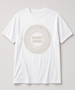 Alternative view of Runout Groove Vinyl Record Unisex T-Shirt
