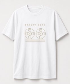 Alternative view of Safety Copy Tape Reels Unisex T-Shirt